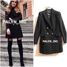 Zara double faced jacket ($149). Selski Gines Defekt Double Breasted Frock Coat Zara Melazetags Com