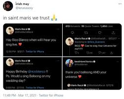 Maris racal reveals ongoing relationship with rico blanco: From Fan Girl To Girlfriend Maris Racal S Tweets About Shipping Rico Blanco Trend On Twitter Pep Ph