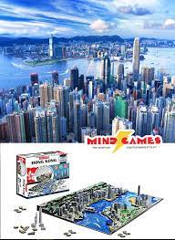 The 4d Cityscape Hong Kong Time Puzzle Recreates Hong Kong S World Famous Skyline Not Only In Three Dimension Using Cityscape History Of Hong Kong Hong Kong