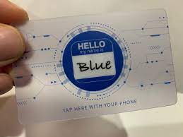 We did not find results for: Mark Bradbourne He Him On Twitter Omg I Got A New Hello Blue Card And It S Sweet Hate Carrying Business Cards Blue Works On Nfc And Allows A Contact Card To Be