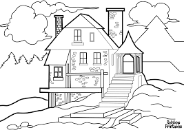 The food system and the items locations. Free Coloring Pages Buildings Rainbow Printables