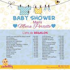Cachetitos Lista De Baby Shower Mara Portillo Pasa Por La Tienda Y Busca El Regalo Que Mas Te Gusta Para Ian Estamos Hasta Las 18 30 Hs Encarnacion Paraguay Juan Leon