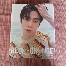 Official Jaehyun NCT 127 Blue to Orange Photobook
