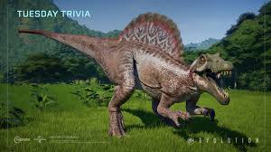 Welcome to jurassic world evolution! Jurassic World Evolution 2 On Twitter We Hope You Re Ready For Another Edition Of Tuesdaytrivia Did You Know That Spinosaurus Is The Tallest Carnivore In Jurassic World Evolution Its Back Sail Makes