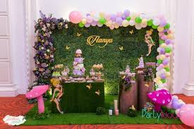 Pin By Krystle San Jose On Alina S Tinker Bell Party In 2021 Tinkerbell Party Tinkerbell Party Theme Birthday Party Decorations Diy