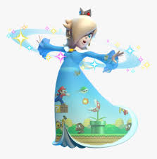 In super mario galaxy, bowser kidnaps princess peach by removing her castle from the ground with peach still inside, and also attacks the comet observatory, where rosalina super mario princess rosalina coloring pages. Mario Rosalina Princess Freetoedit Mario Kart Princess Rosalina Hd Png Download Kindpng