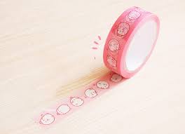 Angelic Peach Washi Tape Projects Kawaii Stationery Cute Stationery