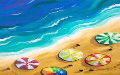 Brushes & Lushes on Canvas
