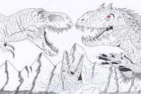 Check spelling or type a new query. Indominus Rex Vs Mosasaurus Jurassic World Coloring Pages Novocom Top