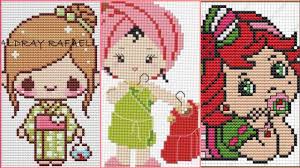 People have been making dolls for thousands of years. Beautiful Doll Cross Stitch New Patterns Youtube