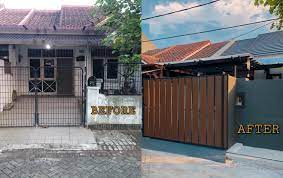 Pemilik rumah ingin merubah tampilan depan supaya lebih fresh, tanpa merubah susunan kebutuhan ruang didalamnya. Renovasi Rumah Tua Jadi Modern Minimalis Ala Hotel Modalnya Cuma Rp100 Juta Rumah123 Com