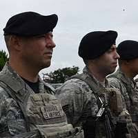 Staff Sgt. Fernando Lopez (center left,) a combat medic
