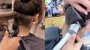 Buzzed nape bob haircut involve some pictures that related one another. Download Long Hair Bob Haircut To Headshave And Then Face Mp4 Mp3 3gp Mp4 Mp3 Daily Movies Hub