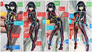 とりぴー on twitter figure poses poses anime figures