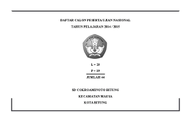 More images for cover ujian nasional » Cover Daftar Calon Peserta Ujian Nasional