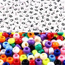 Wie viele buchstaben hat das alphabet? Beads Hole Lage Beads Letter 7x4mm 1000pcs Dicobd Multi Cords String Elastic 2 With Crafts And Making Jewelry Bracelets Name For Beads Alphabet Acrylic White 6x9mm Color Beads Bead Assortments Beading