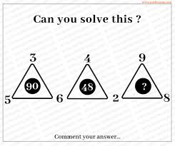 Math is not everyone's favorite, understandably. Solve The Triangle Math Puzzle Tricky Math Puzzle Test 4 Exams
