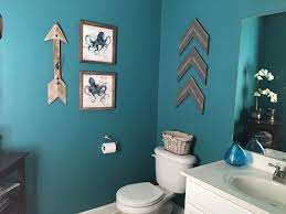 The colour combines blue and green. Teal Bathroom Rustic Arrows Teal Bathroom Decor Teal Bathroom Blue Bathroom Decor