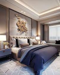 A Pair Of Bedside Lamps Are Perfect For Winter Decorating And Will Add Just The Right Luxury Bedroom Master Luxury Master Bedroom Design Modern Bedroom Design