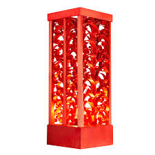 Stehlampe Rot A