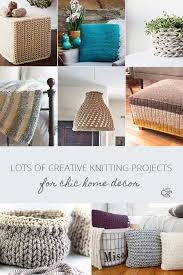 Knitting Projects For Chic Home Decor Chic Home Decor Rustic Crafts Chic Decor
