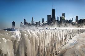 See The Most Shocking Photos Of The Polar Vortex Hitting The Midwest Right Now Lake Michigan Polar Vortex Chicago