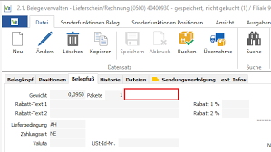 Paketschein in drucker zentriert einlegen, je nach drucker führung verwenden. Paketaufkleber Aus Lieferschein Rechnung 0500 Drucken Arbeitsablaufe Vario Forum