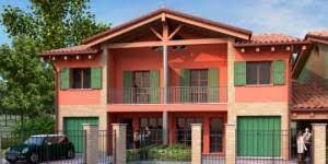 Recente casa abbinata mq 280 totali formata da taverna con camino, doppio garage, lavanderia e giardino d'angolo, salone e cucina con altro bagno, soprastanti altre 3 camere parzialmente mansardate e bagno notte, libera. Immobiliare Reggio Emilia Immobiliare San Rocco
