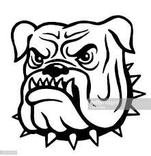 Black And White Bulldog Cartoon Mean Bulldog Bulldog Cartoon Angry Dog Bulldog