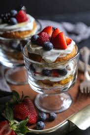 Greek Yogurt Baked Doughnut Parfaits With Fresh Berries Climbing Grier Mountain