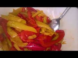 Ricetta dei peperoni in agrodolce. Peperoni In Agrodolce Youtube