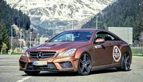Mercedes E500 Coupe By Prior Design Mercedes E Class Coupe Mercedes E Class Mercedes