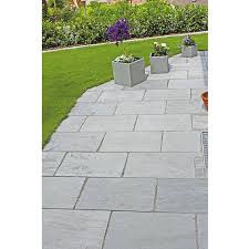 Sandstein Natur 60x30x2 5cm Delhi Grey Bodenpl Sandstein Gehwegplatten Terrassenplatten