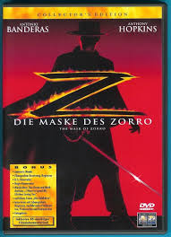 Zorro movies the mask of zorro. Die Maske Des Zorro Dvd Antonio Banderas Anthony Hopkins Gz Kaufen Filmundo