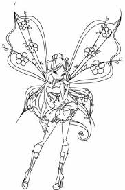 Winx club tecna coloring pages. Malvorlagen Winx Enchantix Coloring And Malvorlagan