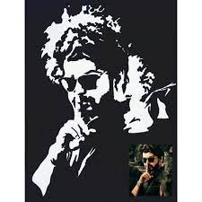 Thalapathy Vijay Art By Thetimepassartist Instagram Large Canvas Art Abstract Art Large Canvas Art
