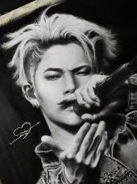 What type of pen is used in the image?