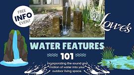 Water Features 101 with Lowe's Greenhouse