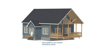 Although ranch floor plans are often modestly sized, square footage does not have to be minimal. Modular Cabin Loft Tlc Modular Homes
