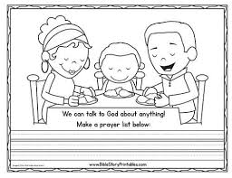 Feel free to make up to 100 copies for use by your local church. Prayer Bible Printables Bible Story Printables