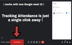 Download list of attendees present in meet session at particular time. Google Meet Attendance Tracker