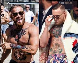 These realistic conor mcgregor temporary tattoos are the highest quality available on the market. Man Pretending To Be Conor Mcgregor Ahead Of Floyd Mayweather Fight Is Instantly Mobbed By Hundreds Of Fans The Independent The Independent