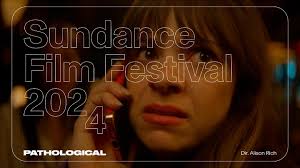 Big news: 'Pathological' is hitting @sundanceorg Film Festival!  @alisonrich123 directs, writes, and stars in this short about pathological  liar Juliet Montgomery, whose life of little lies suddenly turns shockingly  true. See it