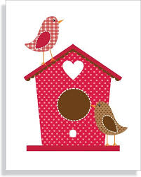 Casinha De Passaros Trabalhos Manuais Casa De Passarinho Patchwork Cheguei com os moldes maravilindos!!!! pinterest