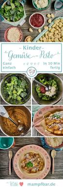 Schnelles Pesto Fur Kinder Mit Verstecktem Brokkoli Rezept Kochen Fur Kleinkinder Rezepte Mit Brokkoli Kinder Essen Rezepte