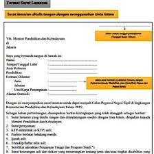 Check spelling or type a new query. Surat Lamaran Cpns 2021 Ditulis Tangan Atau Ketik Komputer Portal Sulut