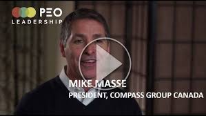 PEO Leadership Testimonial: Mike Masse, Compass Group Canada