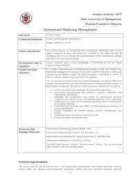 There are a number or reasons why businesses decide to trade internationally including International Marketing Management