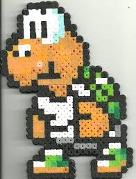 Resultat De Recherche D Images Pour Perle A Repasser Mario Tortue Perler Bead Patterns Bead Art Hama Beads