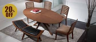 6 Seater Walnut Oval Dining Table With Faux Leather Cushioned Bench With Images Dining Room Sets Dining Table Large Dining Table